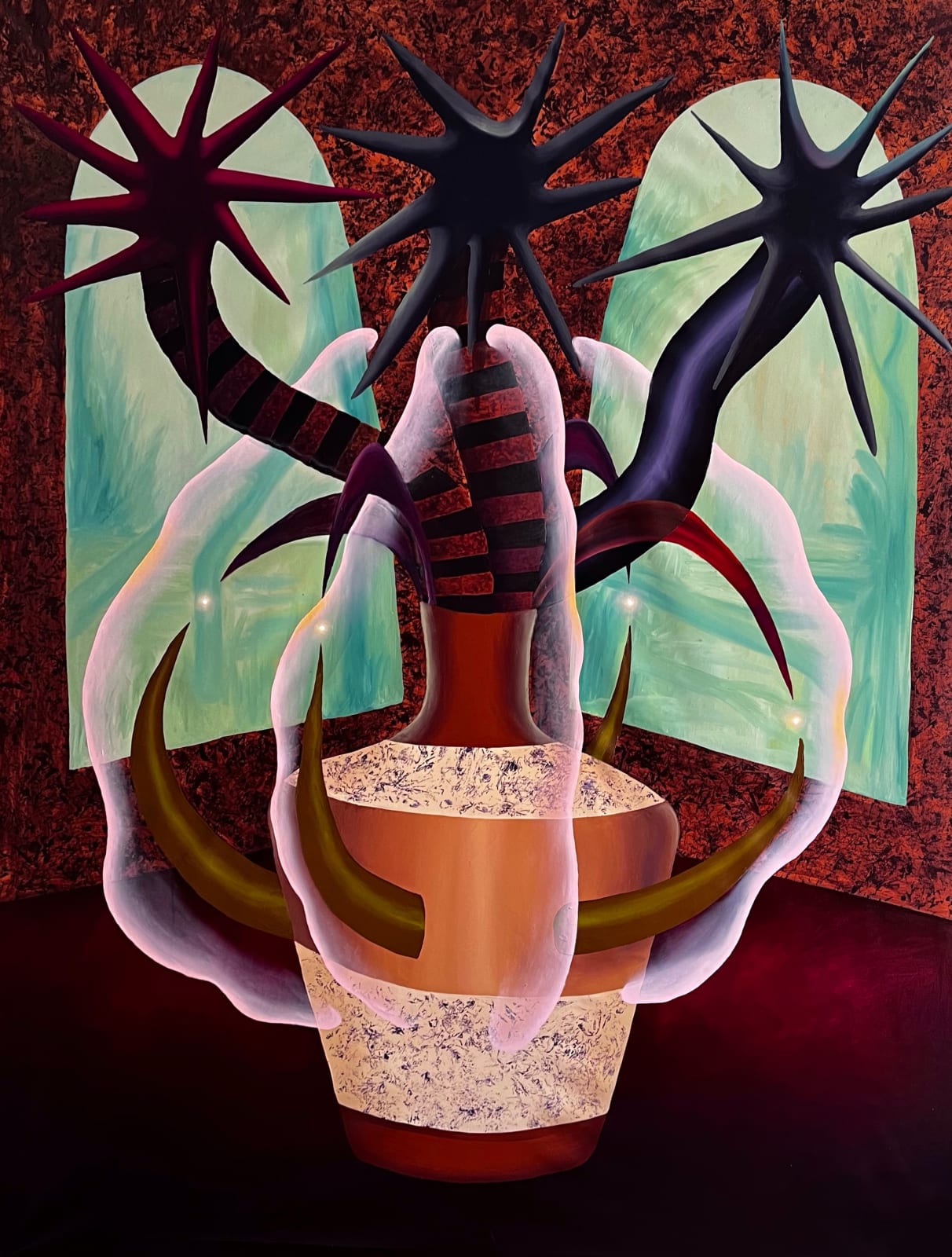 Rafael Chavez, Casulo ou receptáculo, 2024