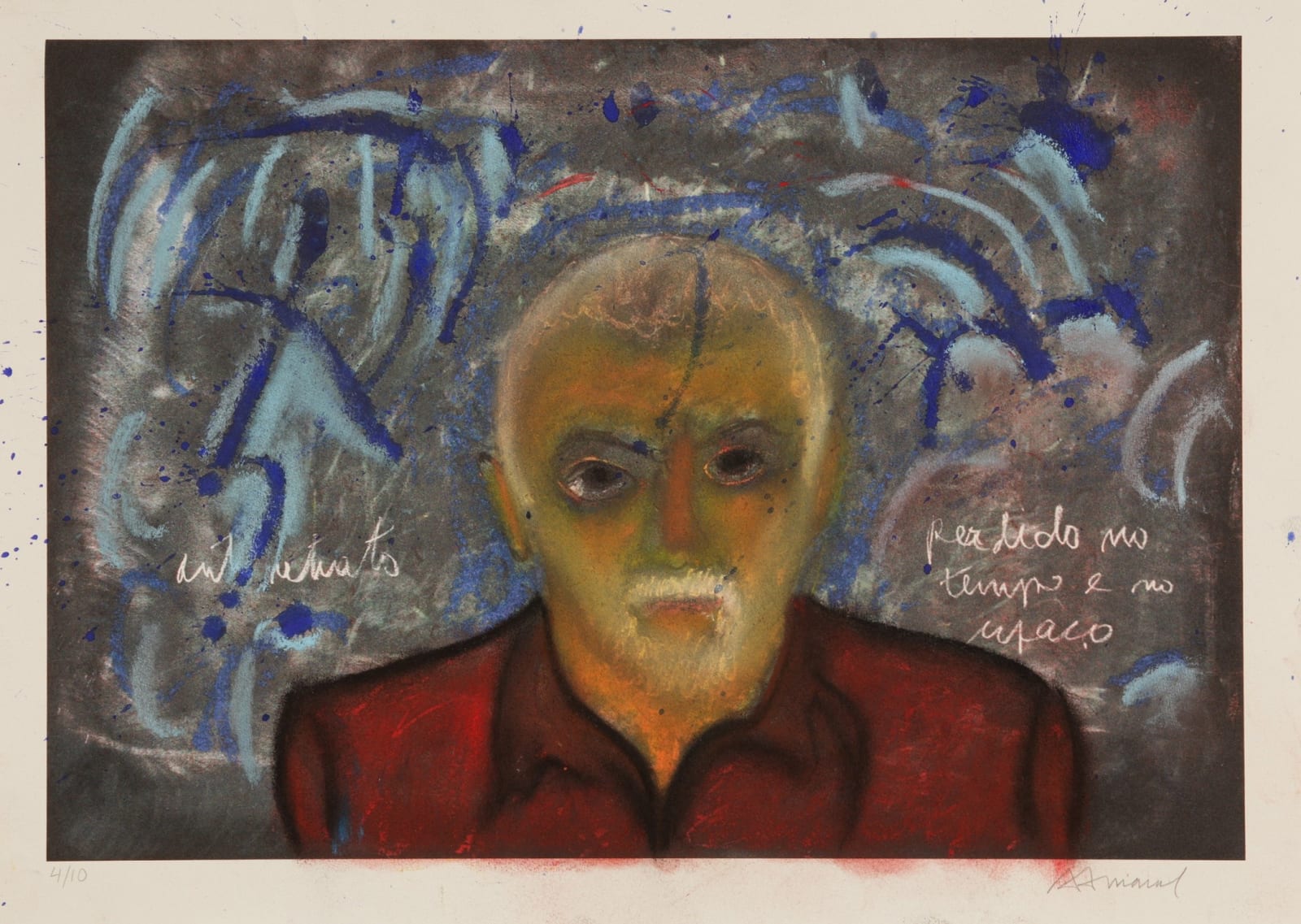 Antonio Henrique Amaral, AUTO RETRATO, PERDIDO NO TEMPO E NO ESPAÇO, 2006