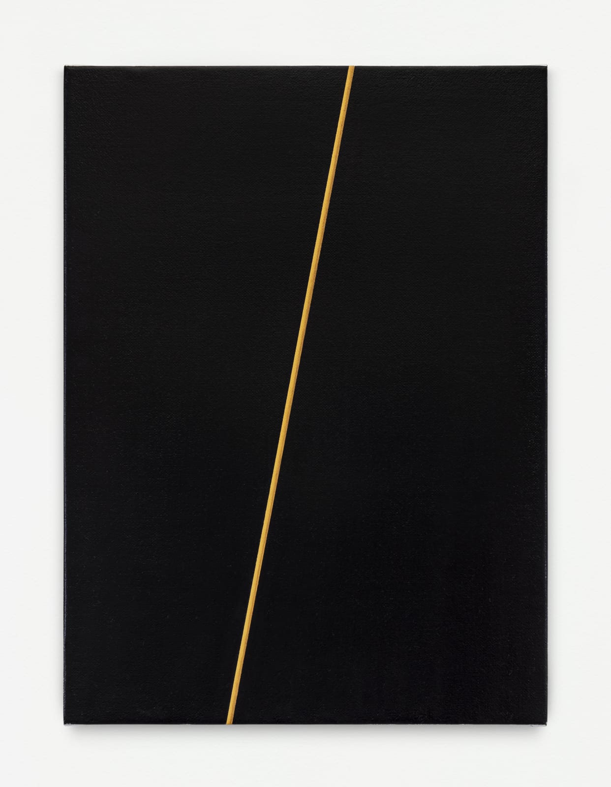 Valdirlei Dias Nunes, Untitled (barra dourada com fundo preto), 2022