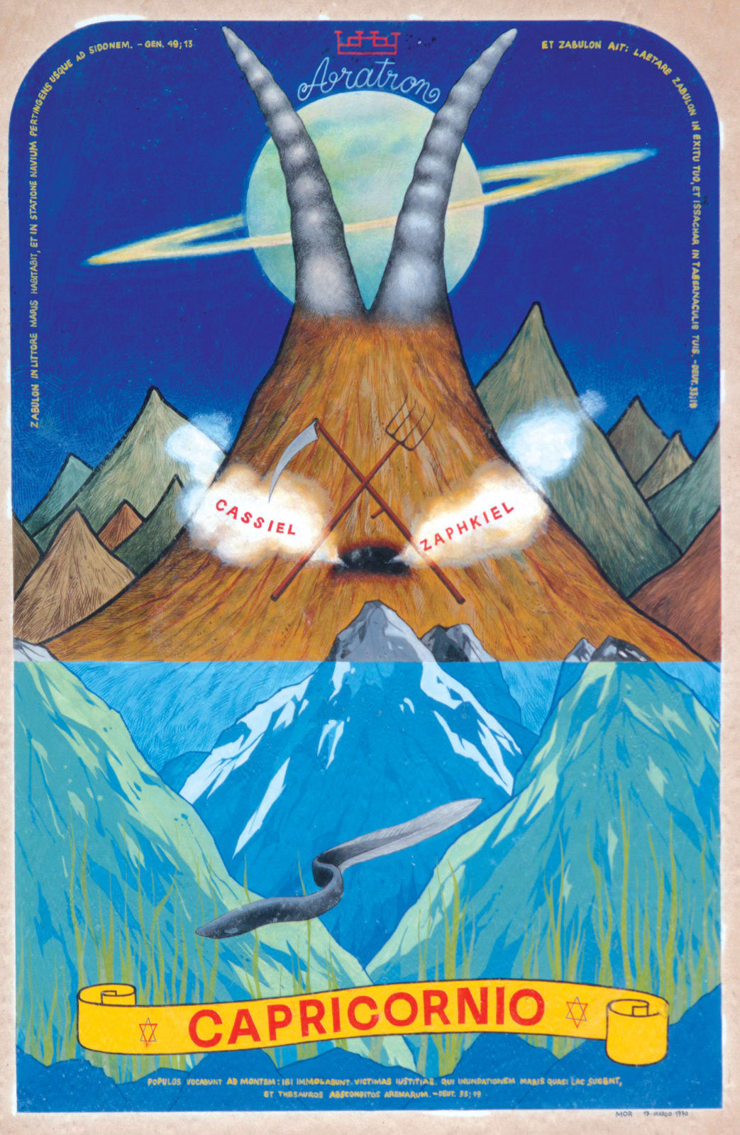 Roberto Magalhães, Capricórnio, 1970