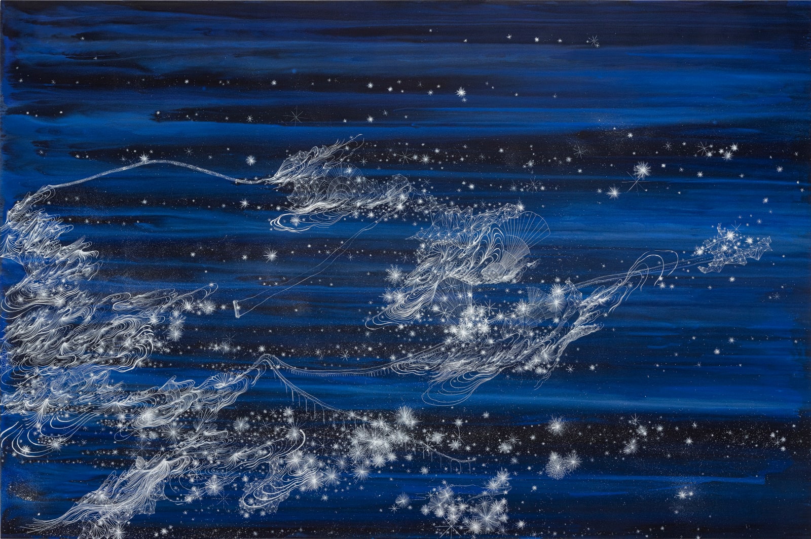 Sandra Cinto, Untitled (from the series Nights of Hope in Maçarico City), 2022