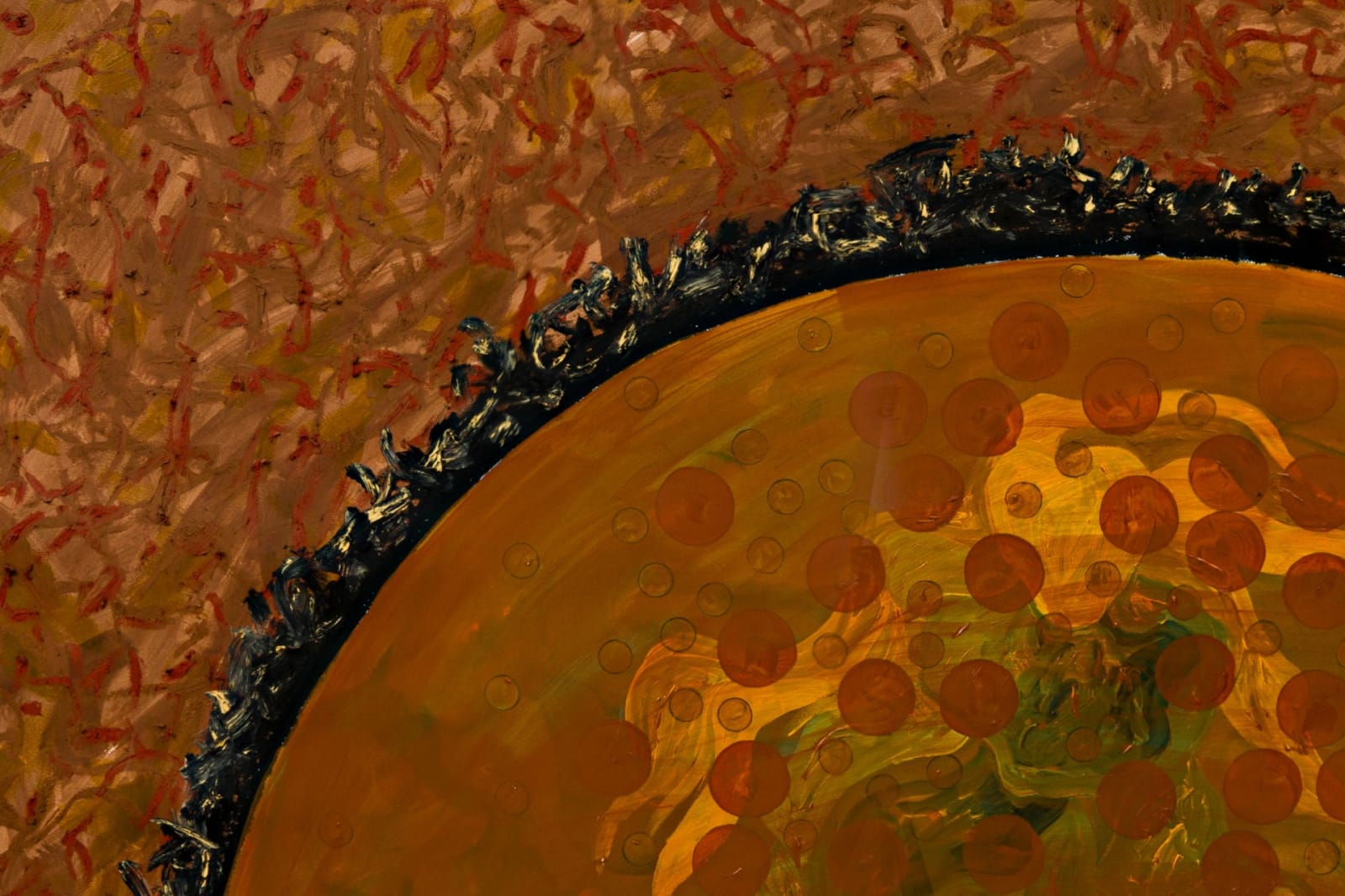 Andy Villela, Mud Moon, 2024