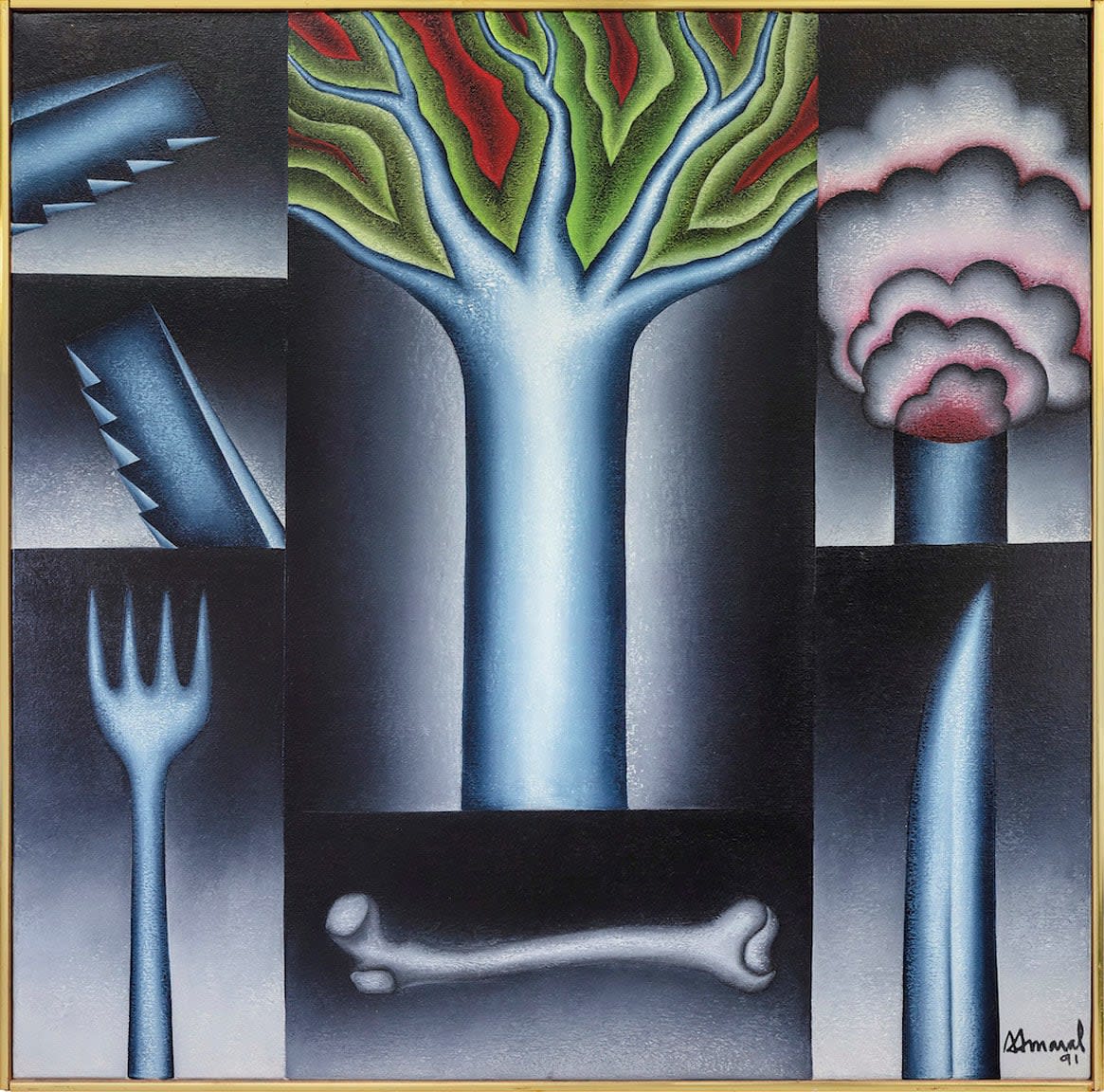Antonio Henrique Amaral, A ameaça, 1991