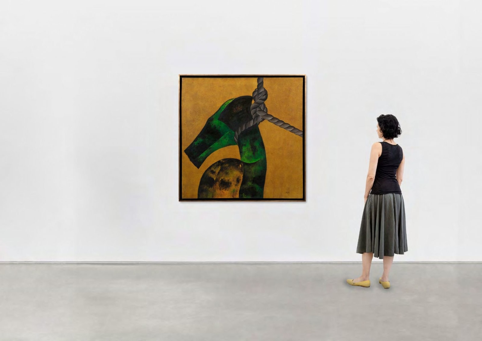 Antonio Henrique Amaral, Detalhe com corda, 1972