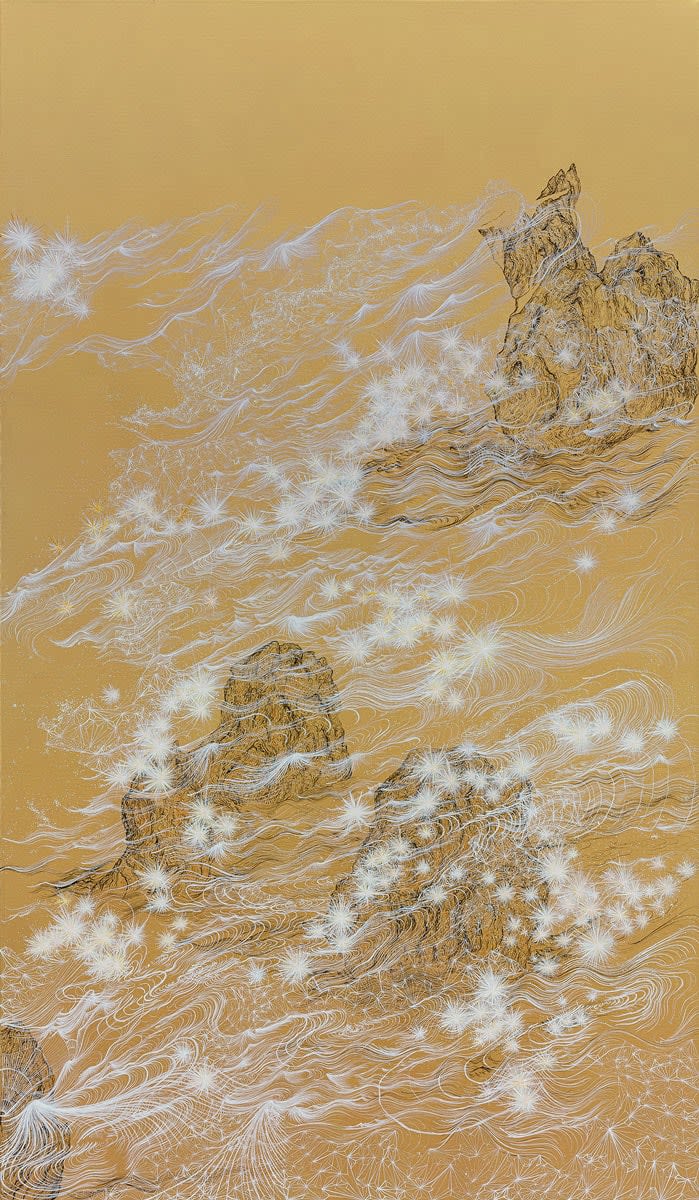 Sandra Cinto, Paisagem sol, 2025