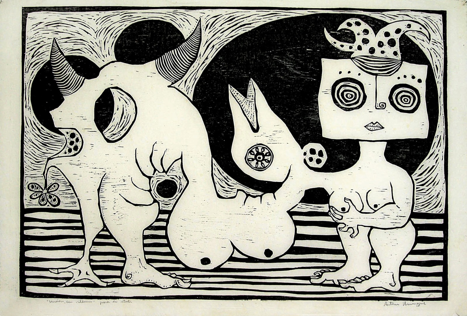 Antonio Henrique Amaral, Imóveis, em silêncio, 1963