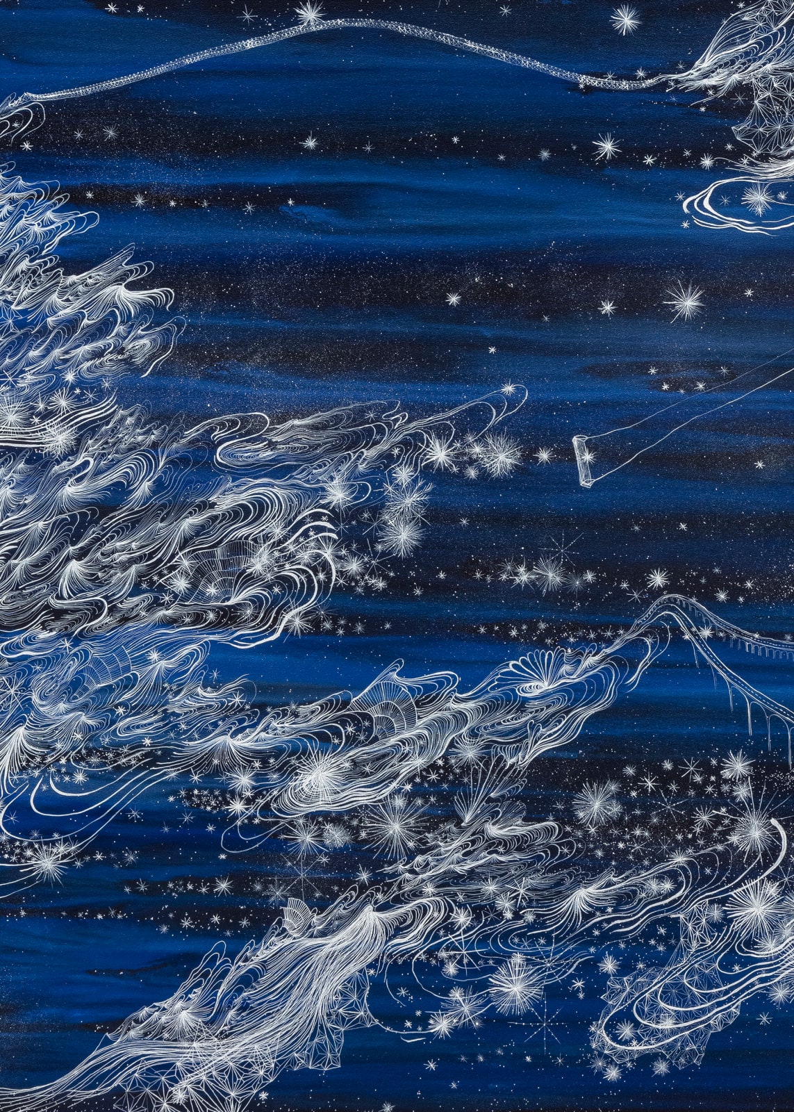 Sandra Cinto, Untitled (from the series Nights of Hope in Maçarico City), 2022