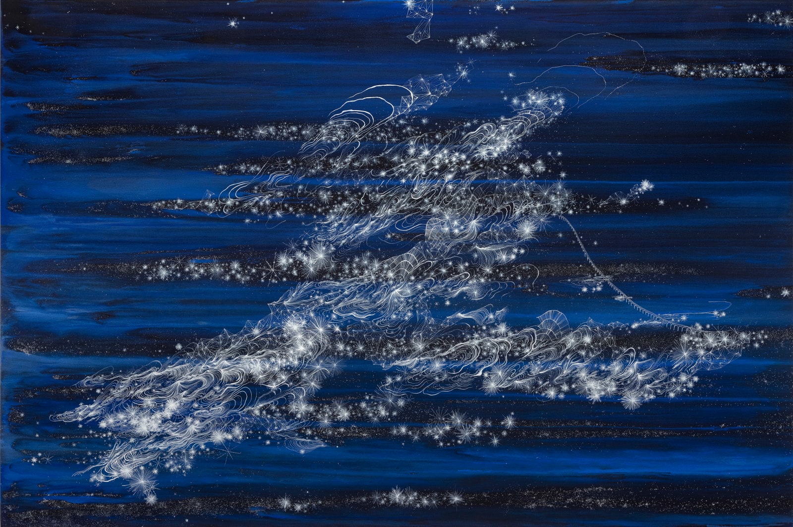 Sandra Cinto, Untitled (from the series Nights of Hope in Maçarico City) , 2022