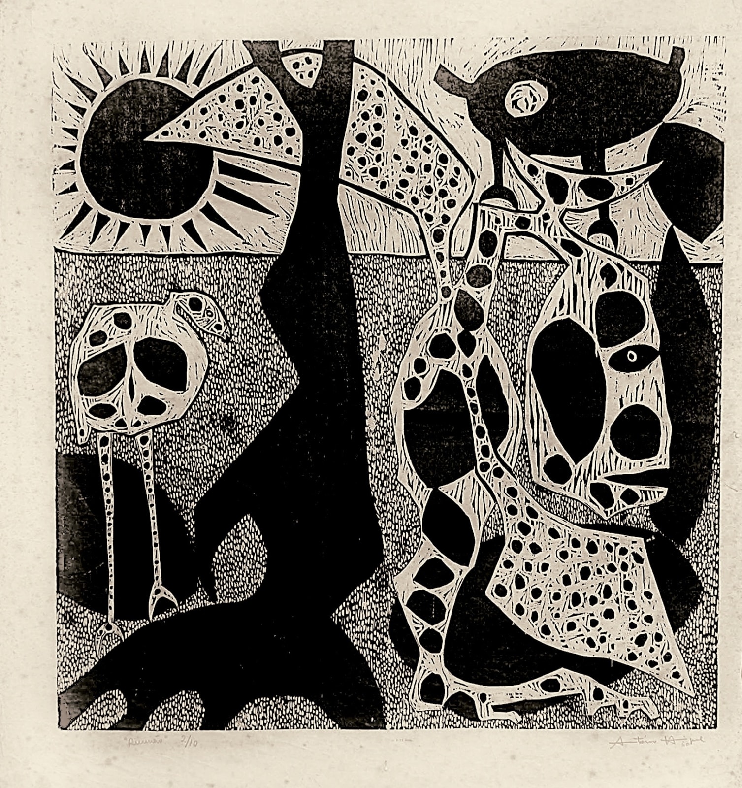 Antonio Henrique Amaral, Reunião, 1960