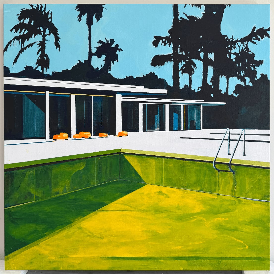 Paul Davies, Empty Pool, 2024