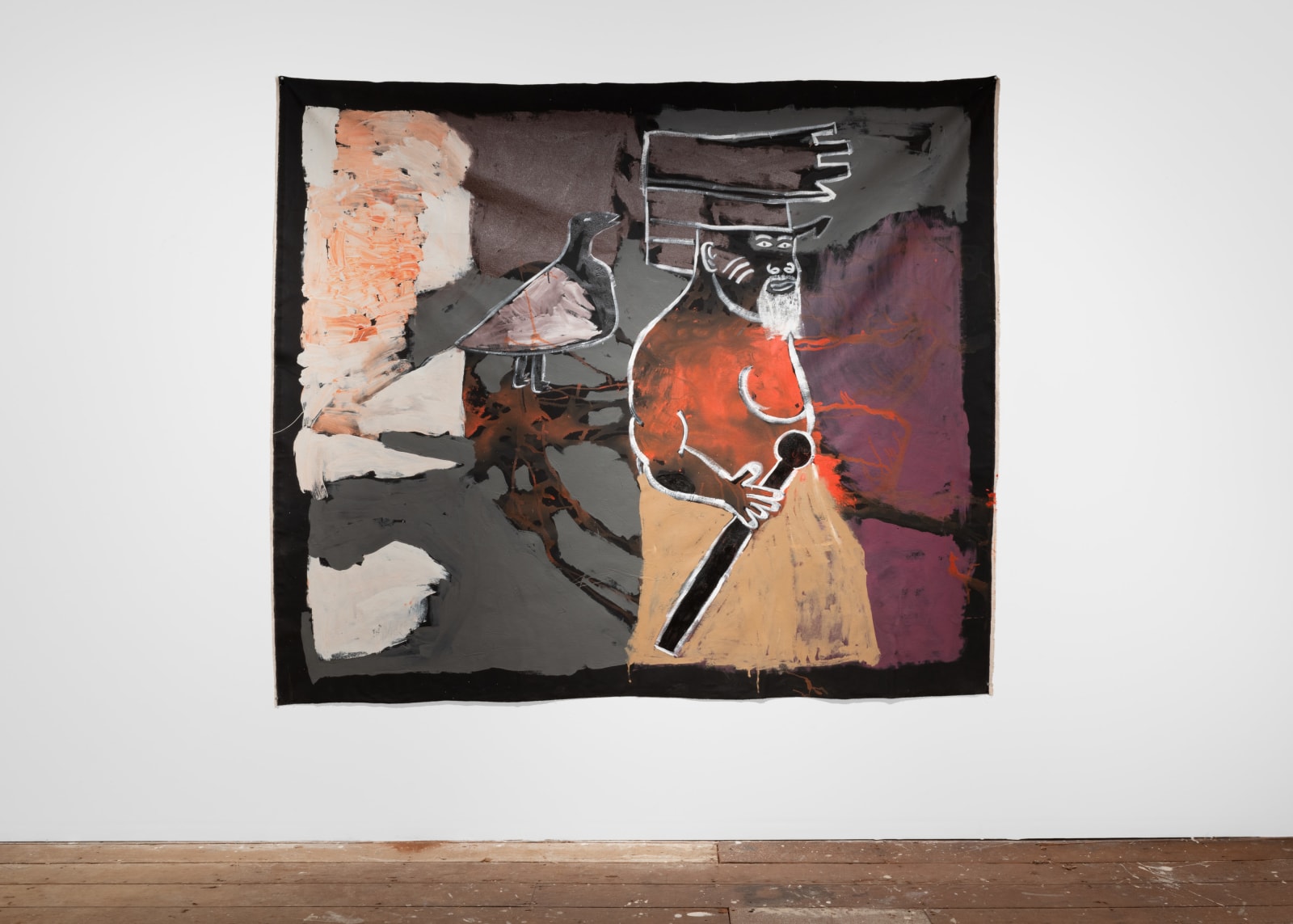 Tennant Creek Brio, Song Man and Bird - Fabian Brown Japaljarri & Rupert Betheras, 2024