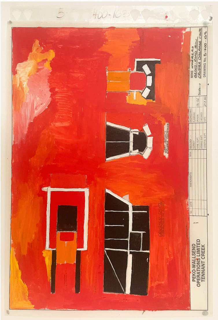 Tennant Creek Brio, Screen Section I - Eleanor Jawurlngali Dixon, 2023