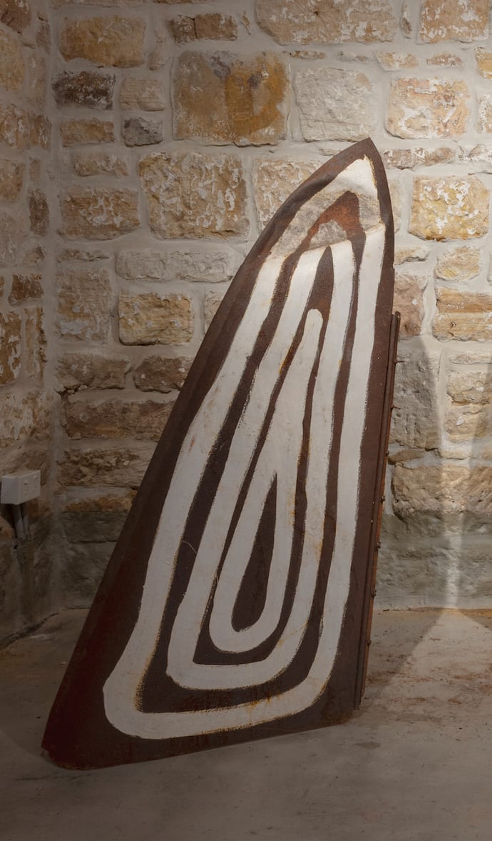 Tennant Creek Brio, Drone obelisk II (Clifford Thompson), 2024