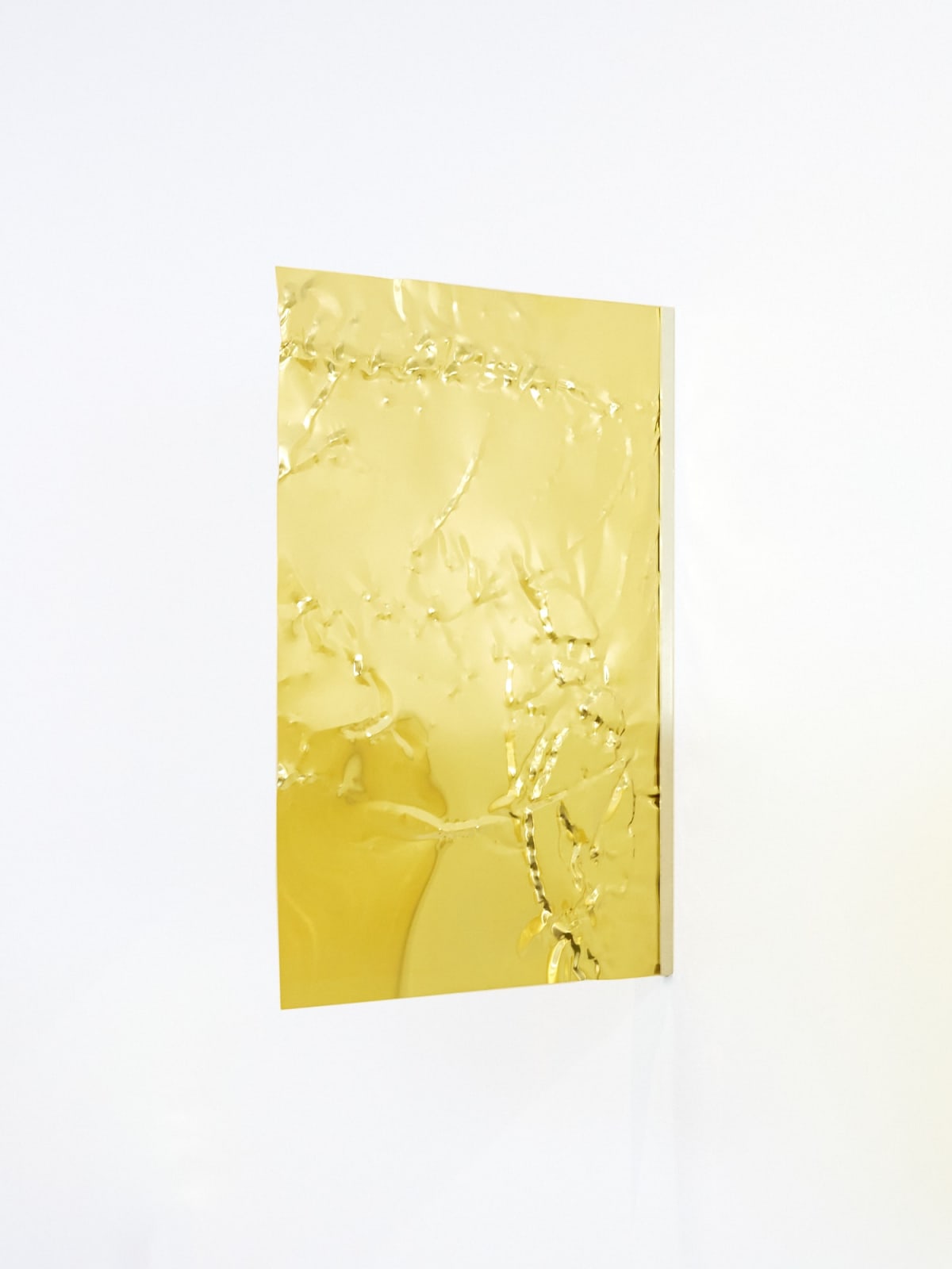 Orson Heidrich, Extrusion Fin (Brass), 2022