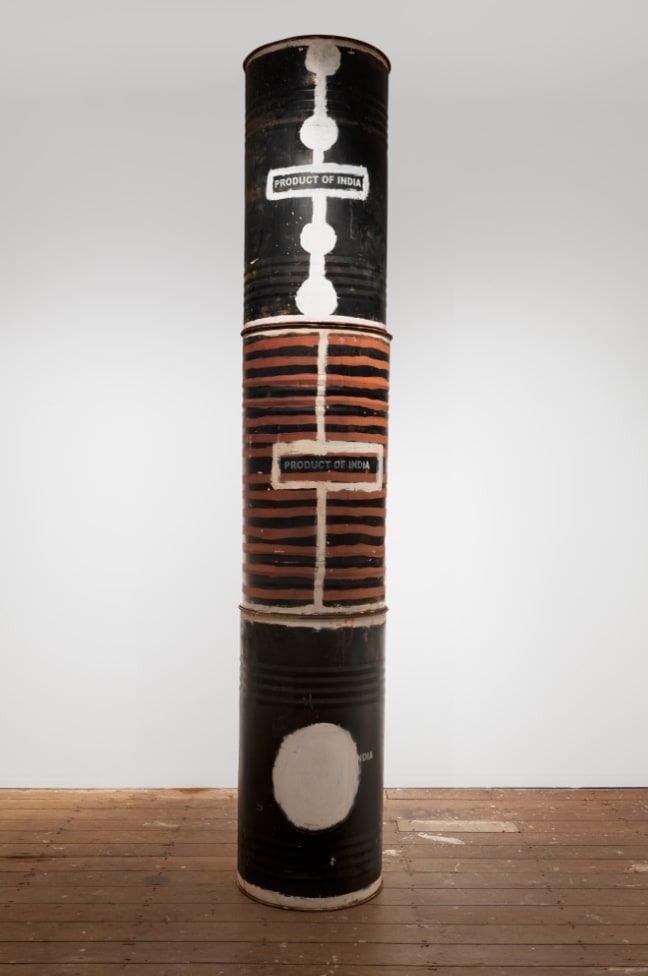 Tennant Creek Brio, Untitled (product of India) I - Lindsay Nelson Jakamarra & Clifford Thompson Japaljarri, 2024