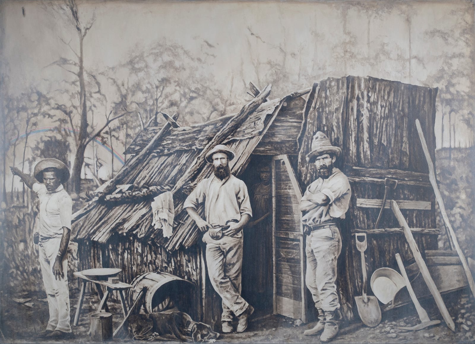 Danie Mellor, Rainbow, 2024