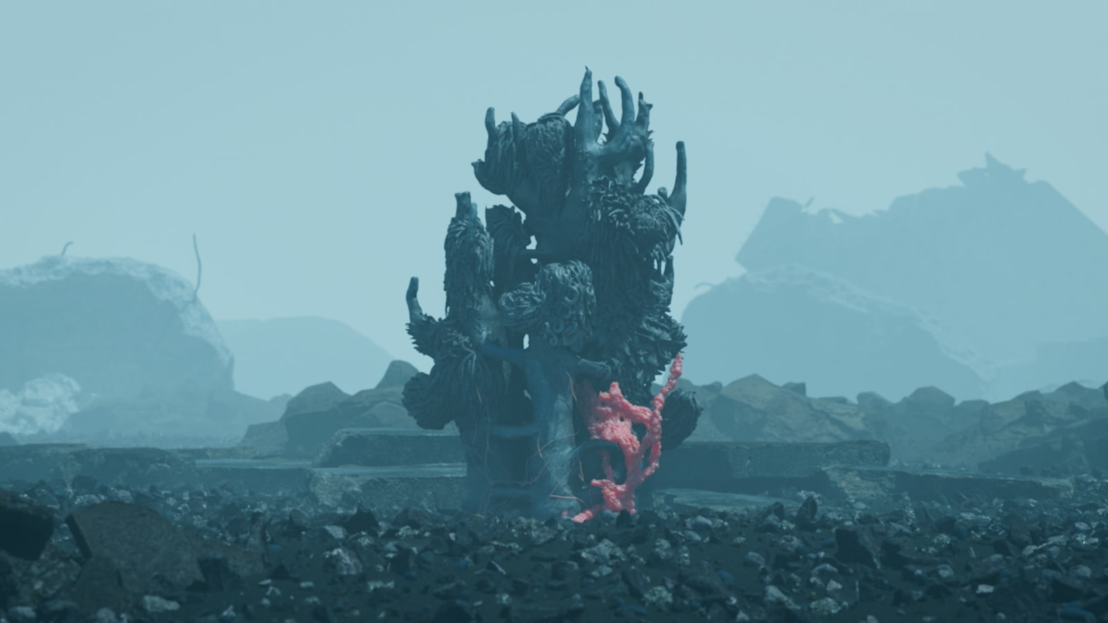 Juz Kitson, Beneath a frozen sea; Shadows make the light shine brighter, 2024