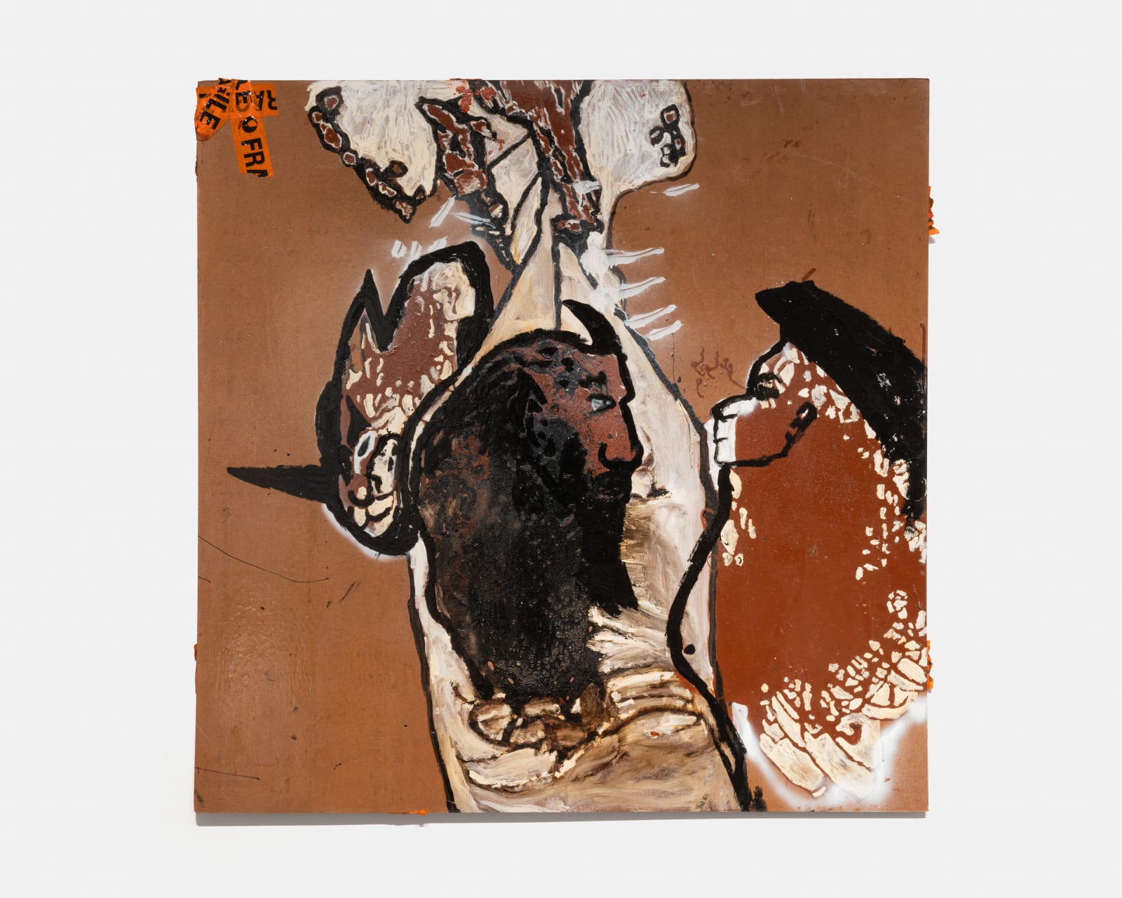 Tennant Creek Brio, The Demonic Man with his Son - Fabian Brown Japaljarri & Rupert Betheras, 2024