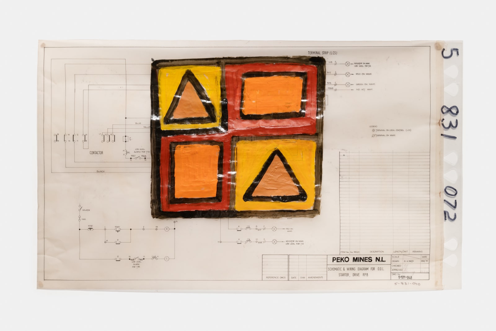 Tennant Creek Brio, Terminal strip - Lindsay Nelson Jakamarra, 2024