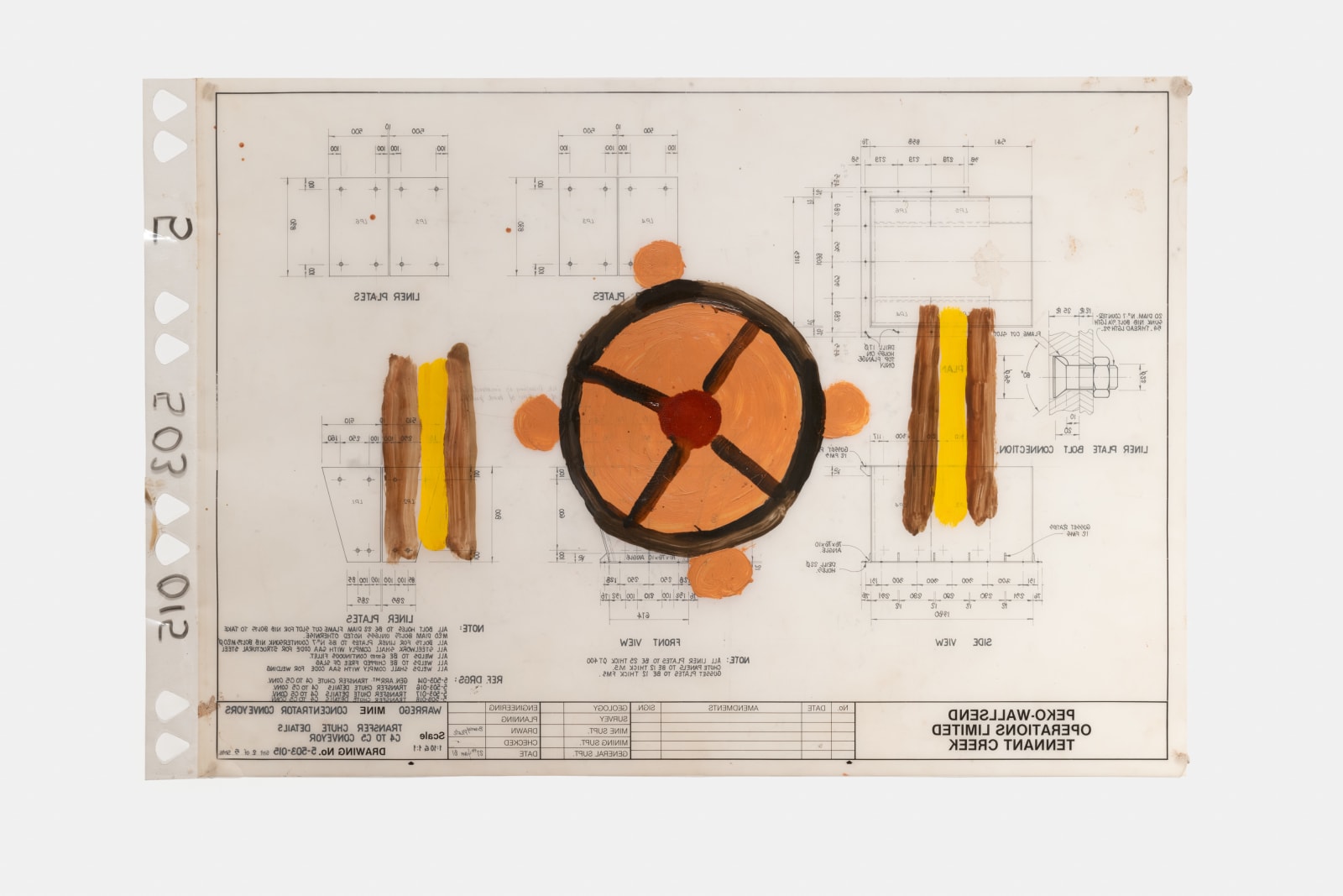 Tennant Creek Brio, Transfer Chute - Lindsay Nelson Jakamarra, 2024