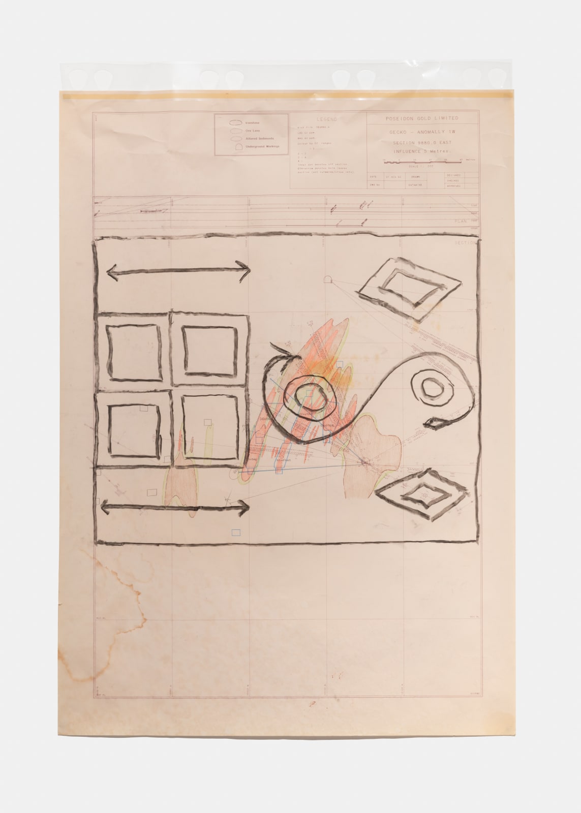 Tennant Creek Brio, Poseiden Gold - Lindsay Nelson Jakamarra, 2024