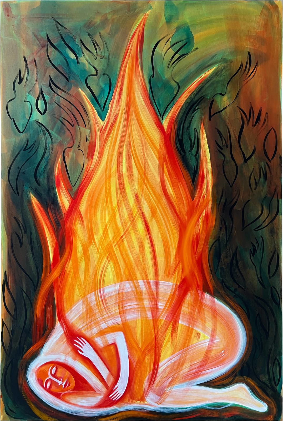 Cecilia Granara, But it is the the burning that creates the light, 2022