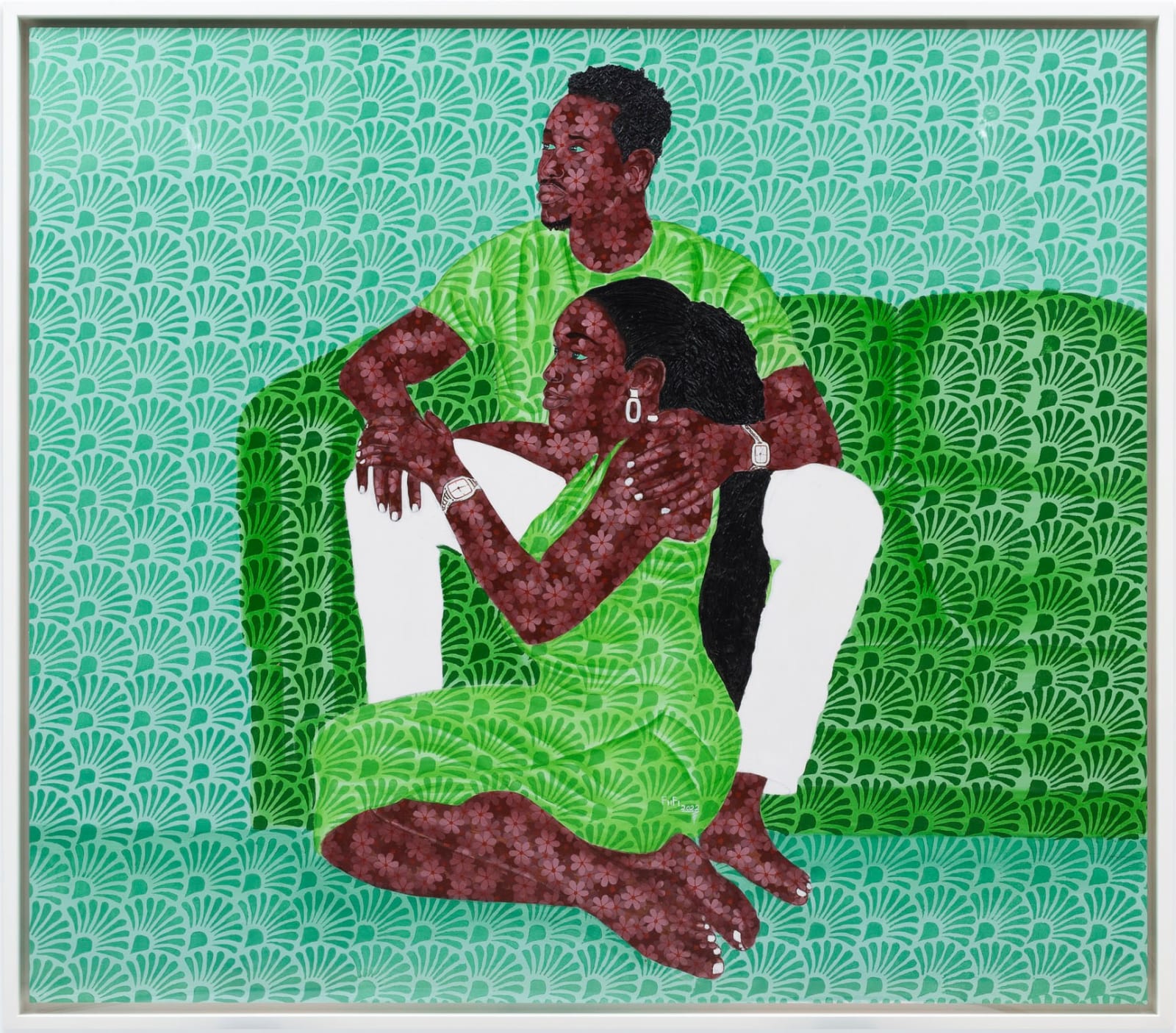 Seth Fiifi Afful, Green Love, 2022