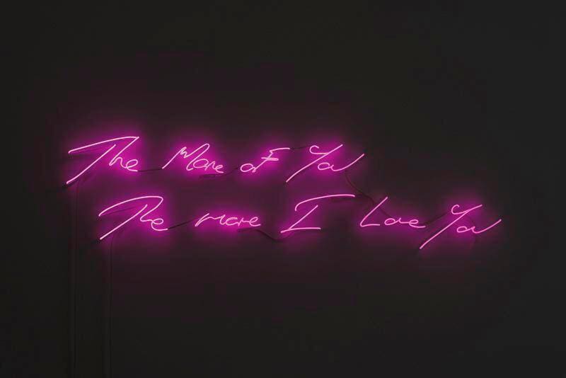 Tracey Emin, The more of you the more I love you, 2016