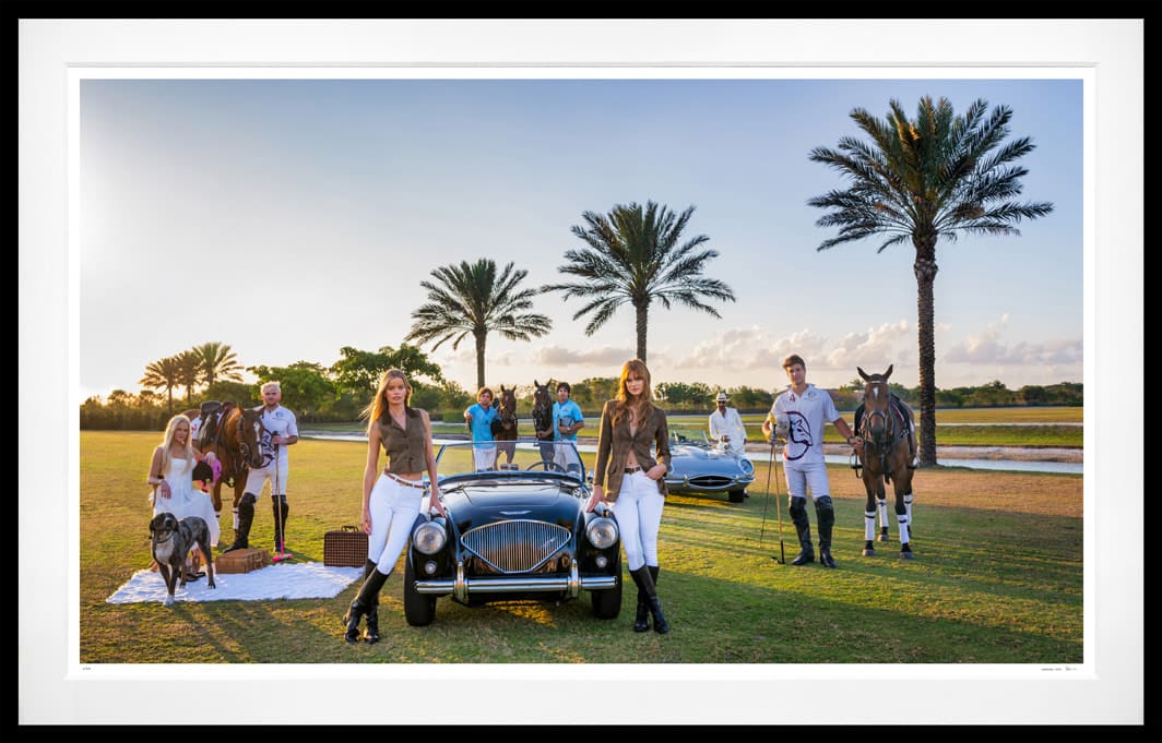 David Yarrow, Players (Color), 2025