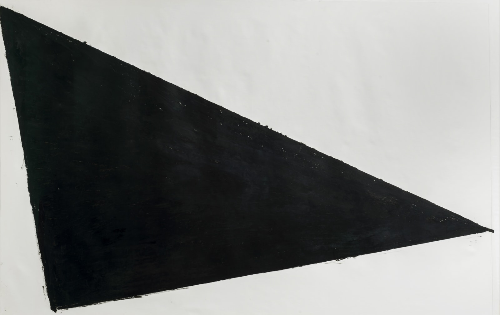 Richard Serra, One Cut Triangle, 1974