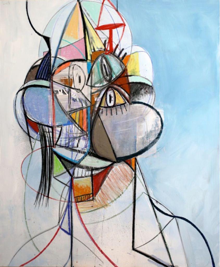 George Condo, Circus Figure, 2014