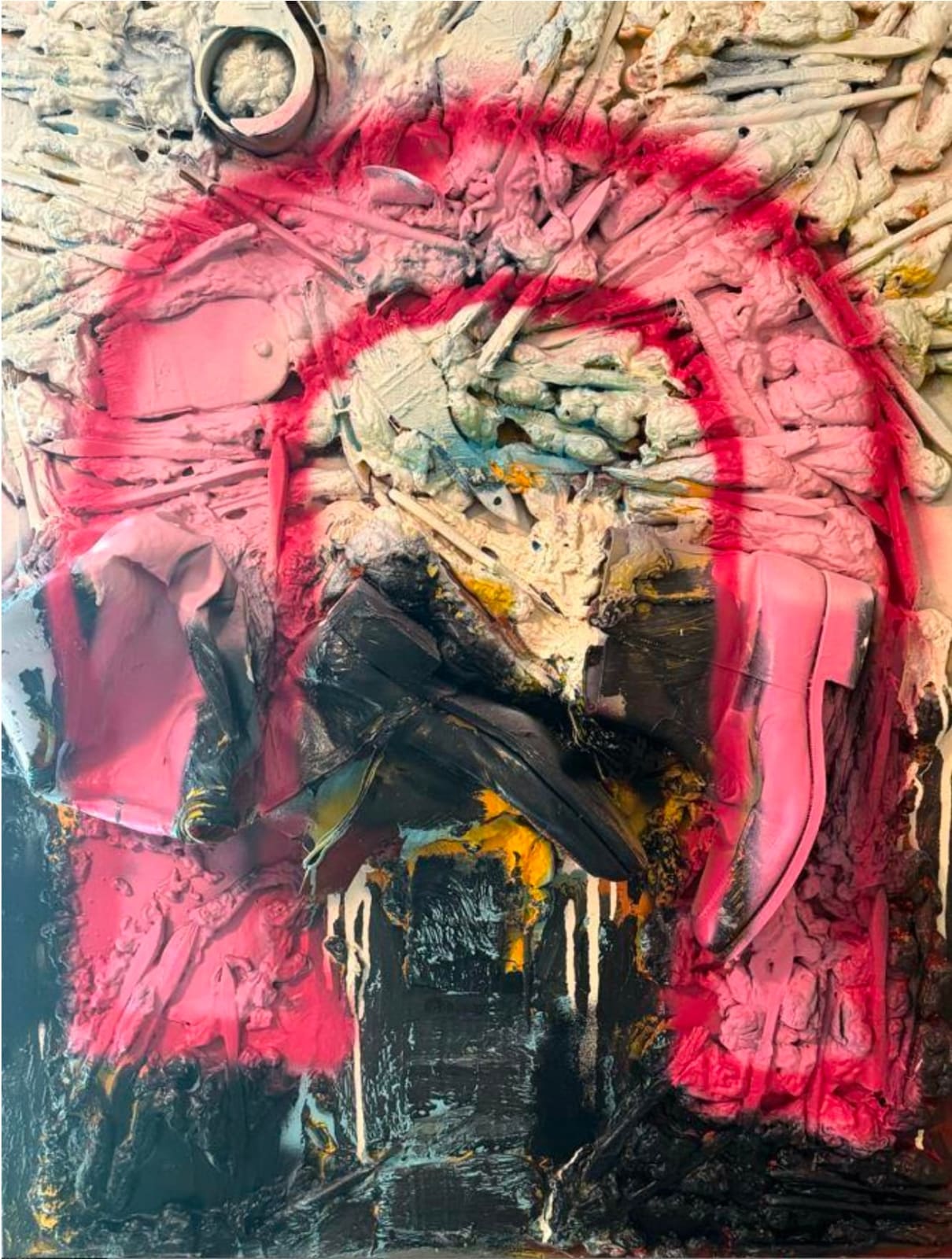 Daniel Yocum, Pink Wig, 2024