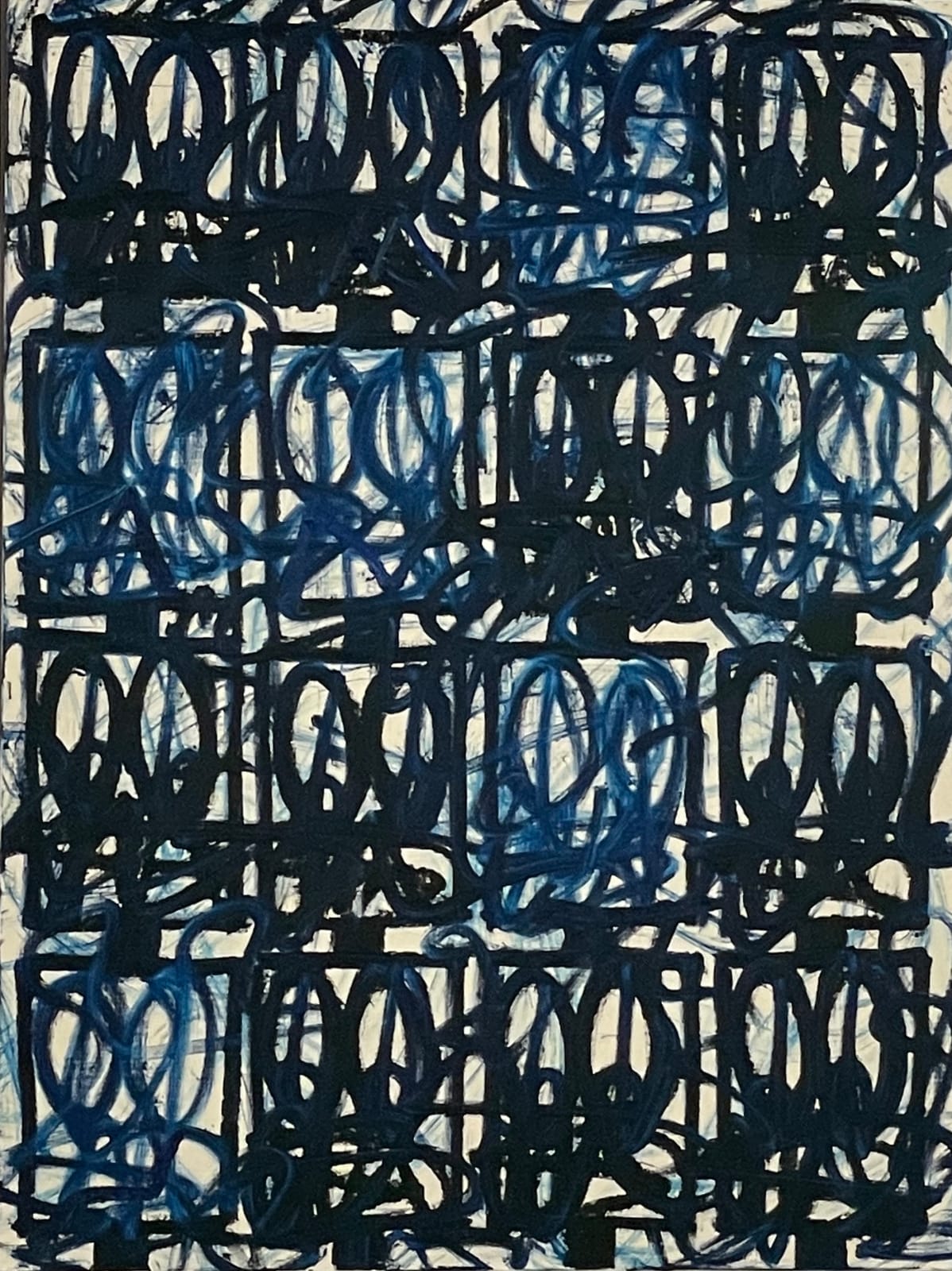 Rashid Johnson, Bruise Painting, 2021
