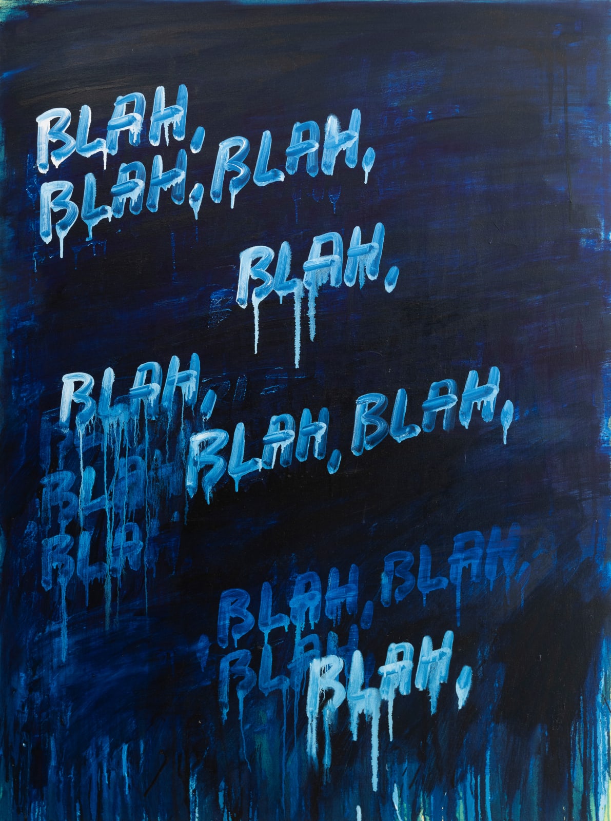 Mel Bochner, Blah Blah Blah, 2008