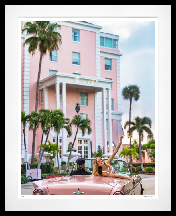David Yarrow, Palm Beach (Color), 2025