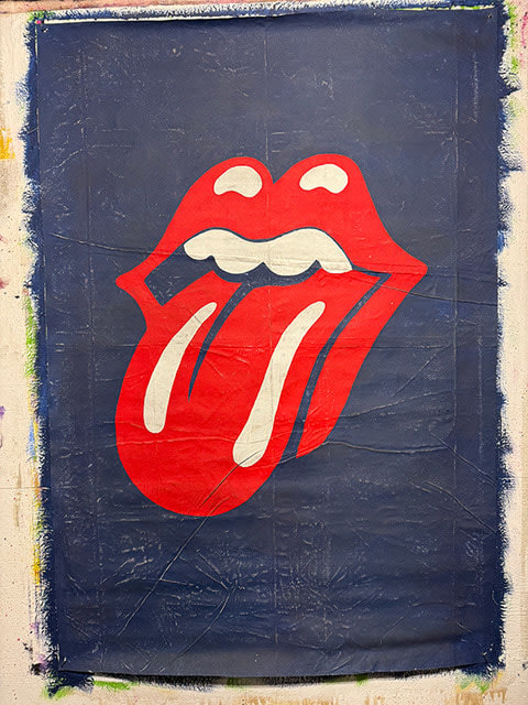 Robert Thomas, The Rolling Stones - Navy, 2024