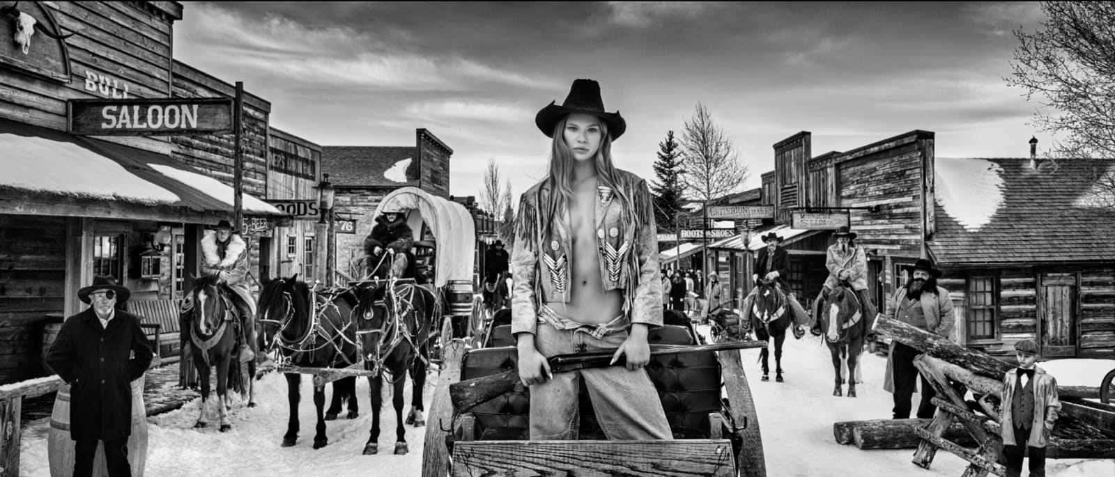 David Yarrow, The Sheriff's Daughter, 2022