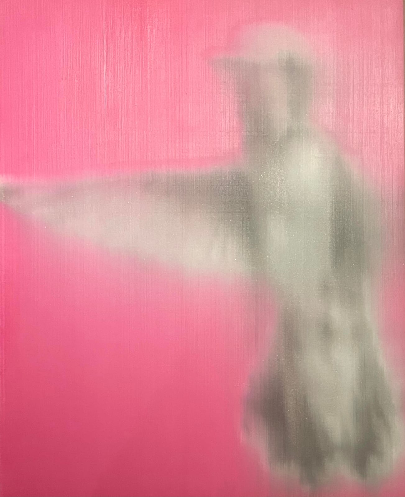 Alison Van Pelt, Soft Pink Hummingbird, 2022