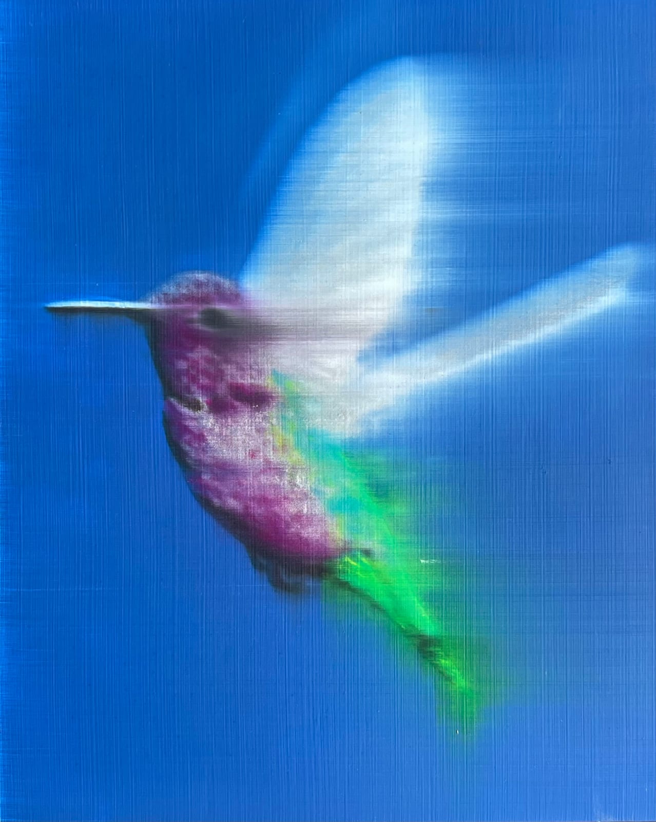 Alison Van Pelt, Green Tail Hummingbird, 2021