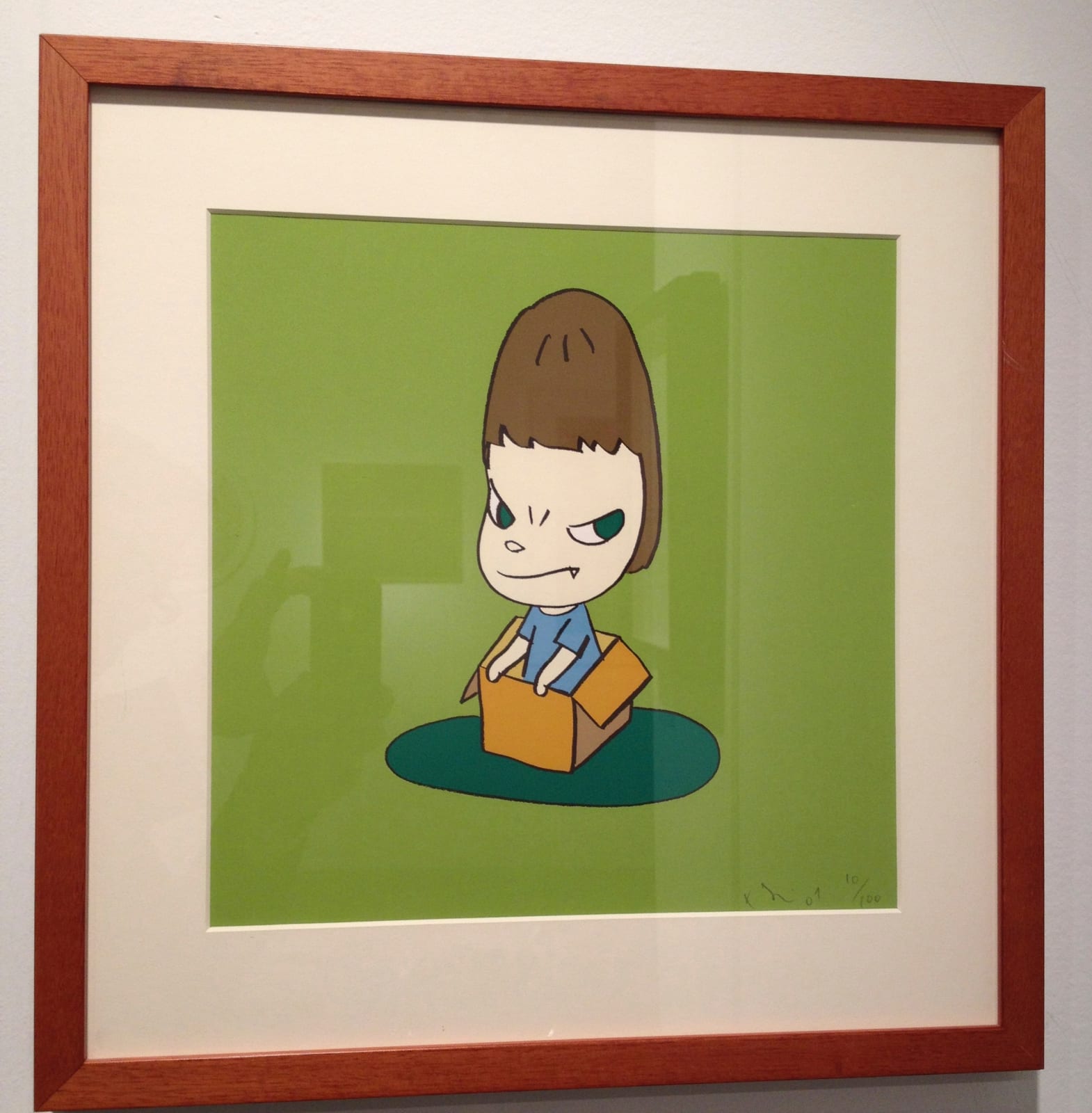 Yoshitomo Nara, Girl In A Box, 2001 | Casterline|Goodman Gallery