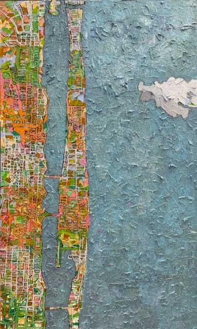 Lisa Kinzelberg, Peachy Palm Beach, 2025