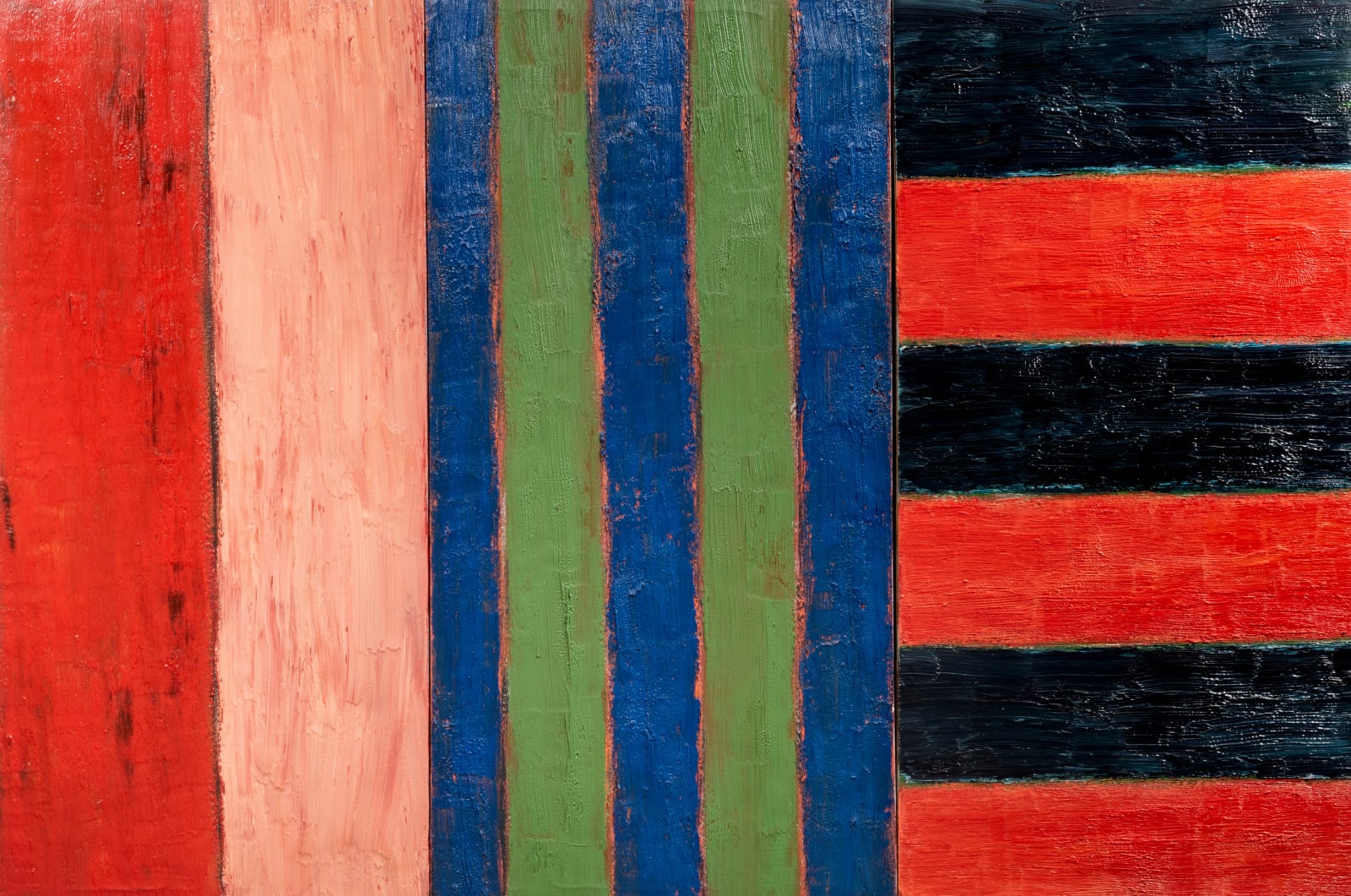 Sean Scully, Heart, 1984