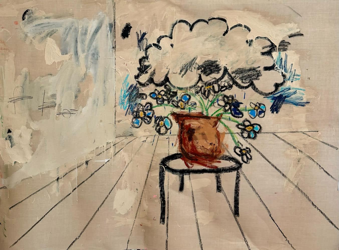 Daniel Yocum, Rainy Day Flowers, 2023