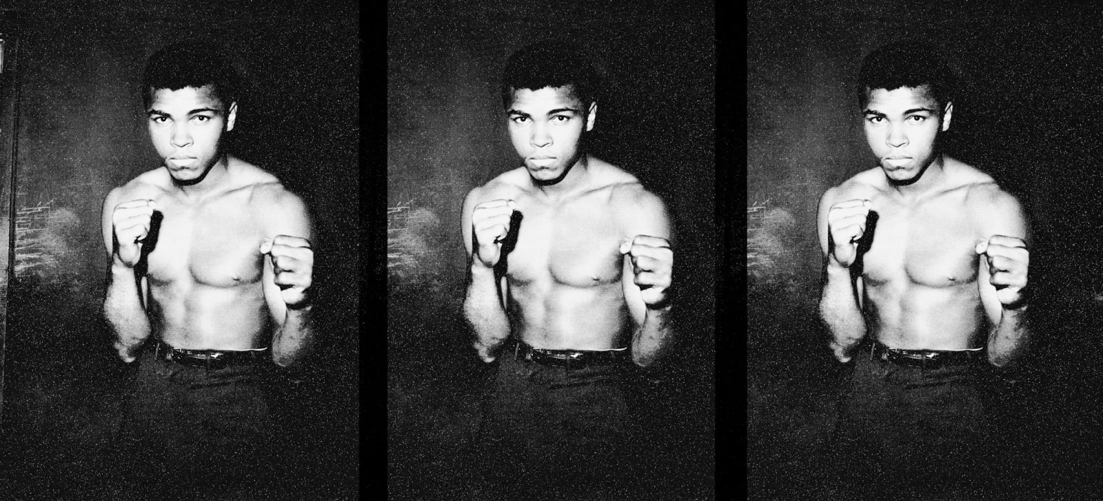 Russell Young, Ali Triptych, 2021