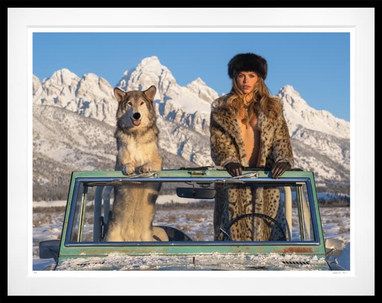 David Yarrow, Twin Peaks (Color), 2025