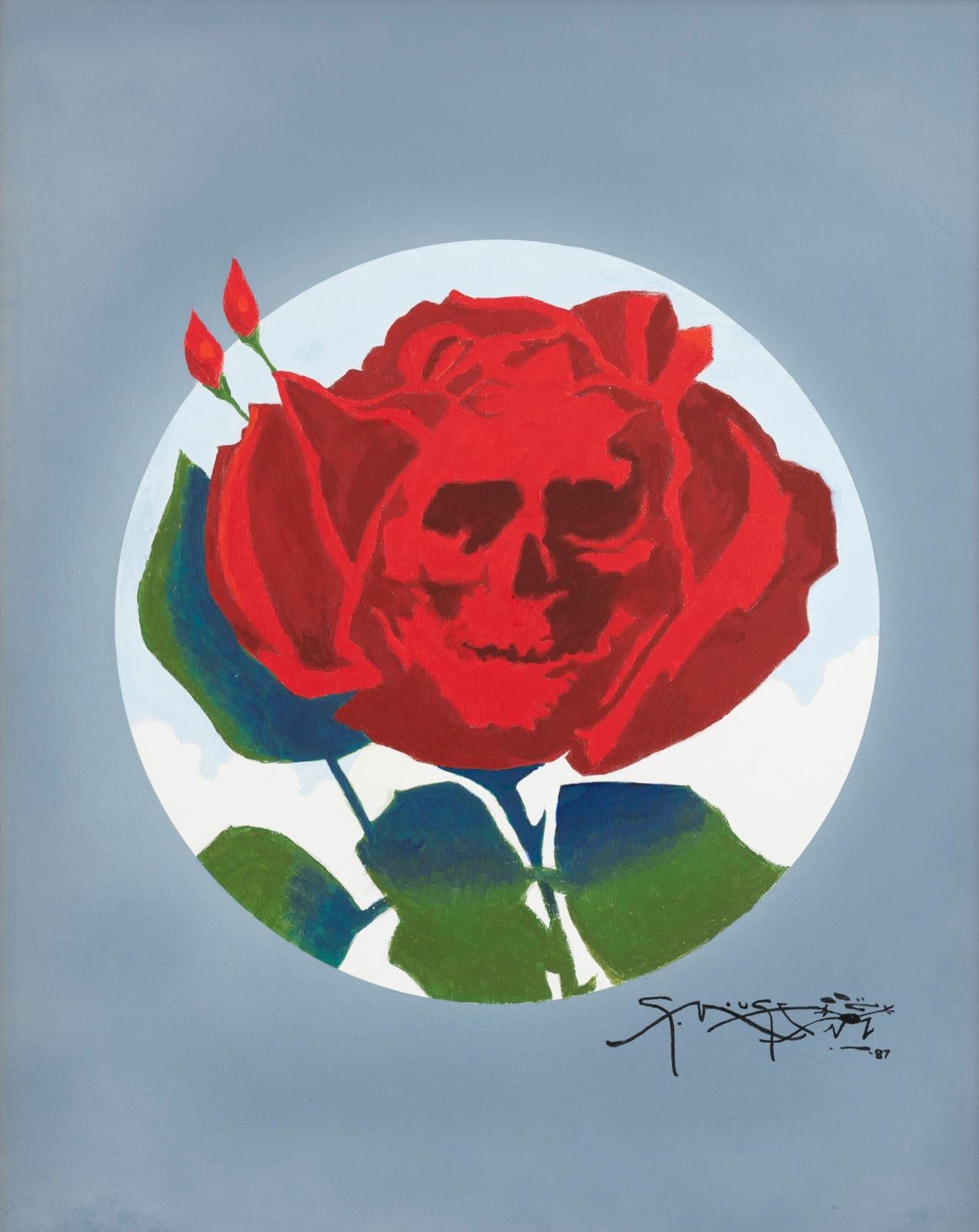 Stanley Mouse, Spirit Rose, 1987