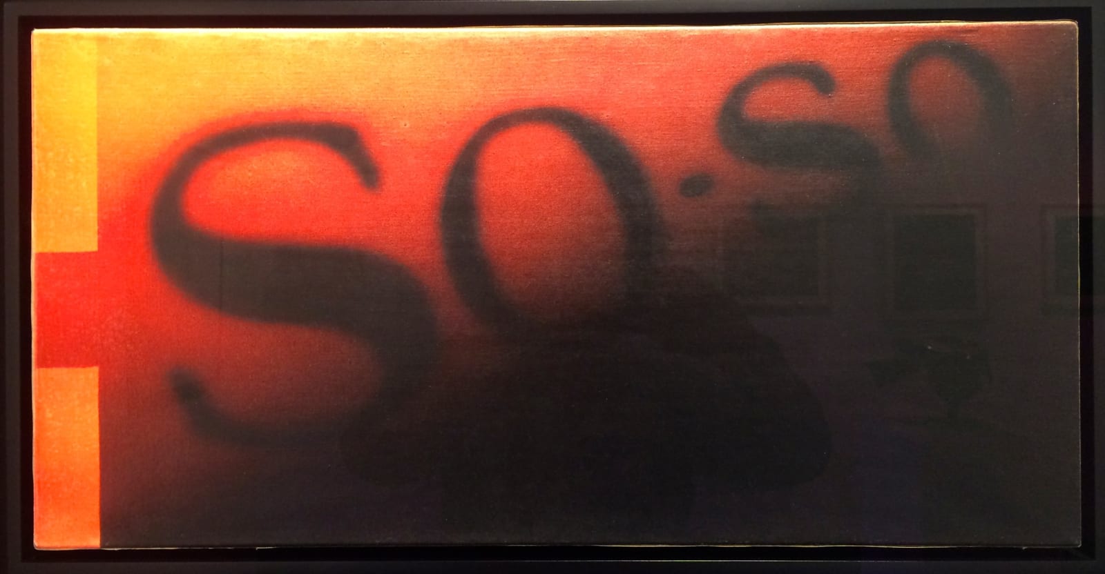 Ed Ruscha, So-So, 1990