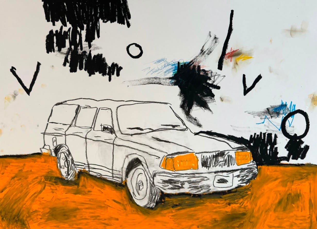 Daniel Yocum, Volvo in the Sun, 2024