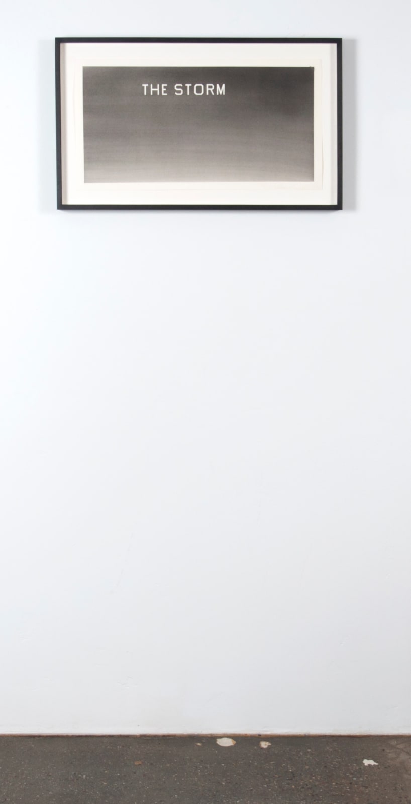 Ed Ruscha, The Storm, 1984