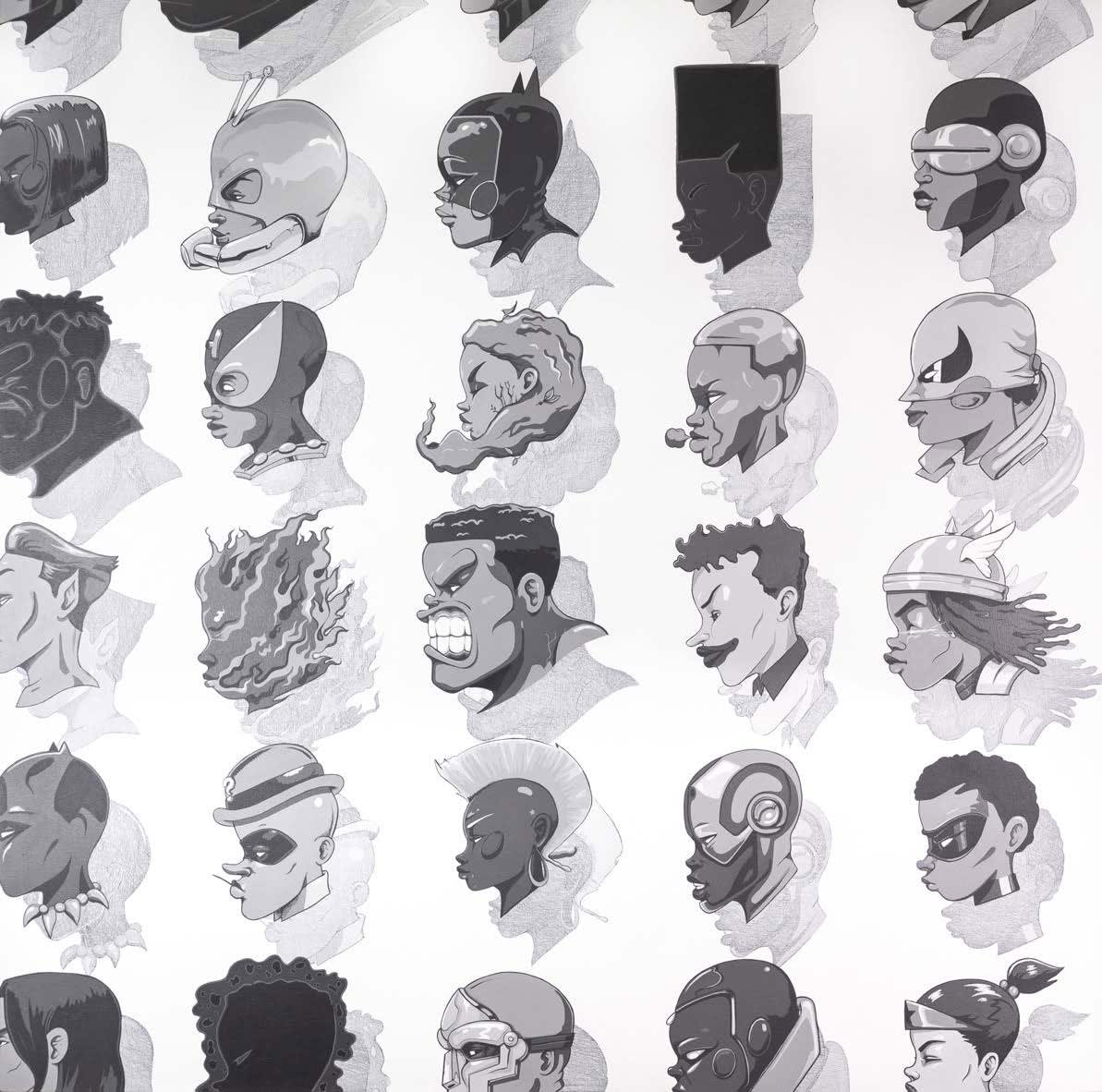 Hebru Brantley, New Mythos: Based On The Lives Of Souther Folks, 2019